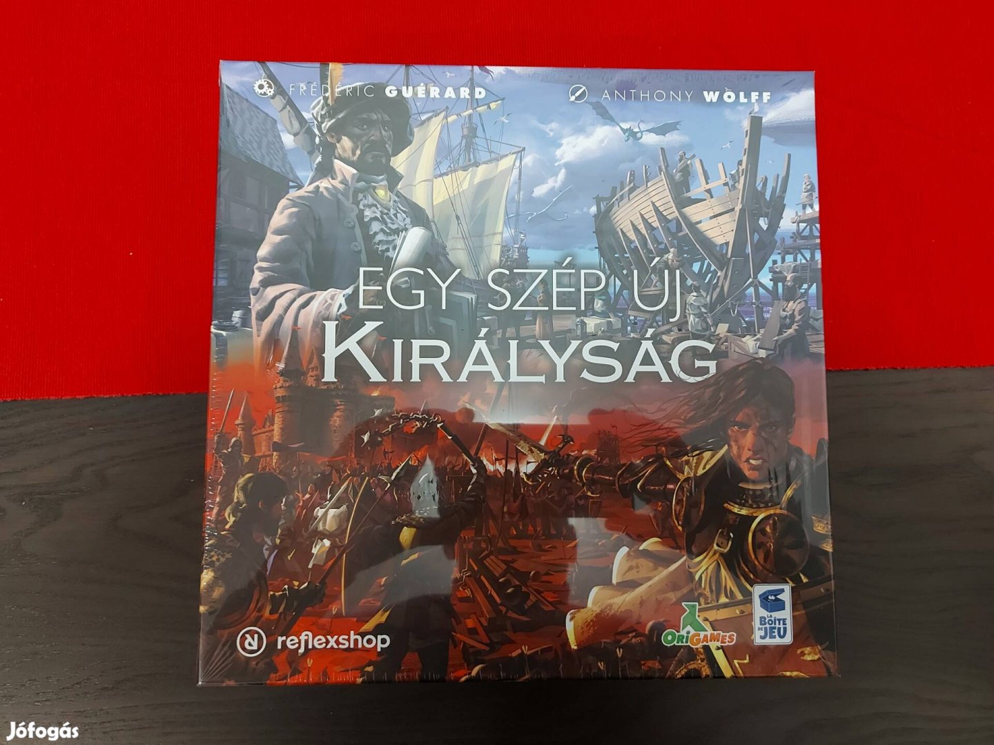 Egy szép új királyság bontatlan társasjáték 