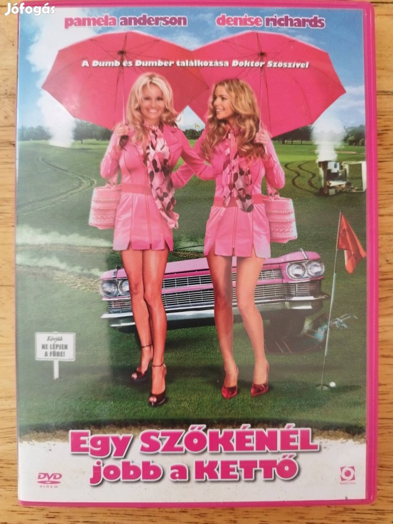 Egy szőkénél jobb a kettő újszerű dvd Pamela Anderson 