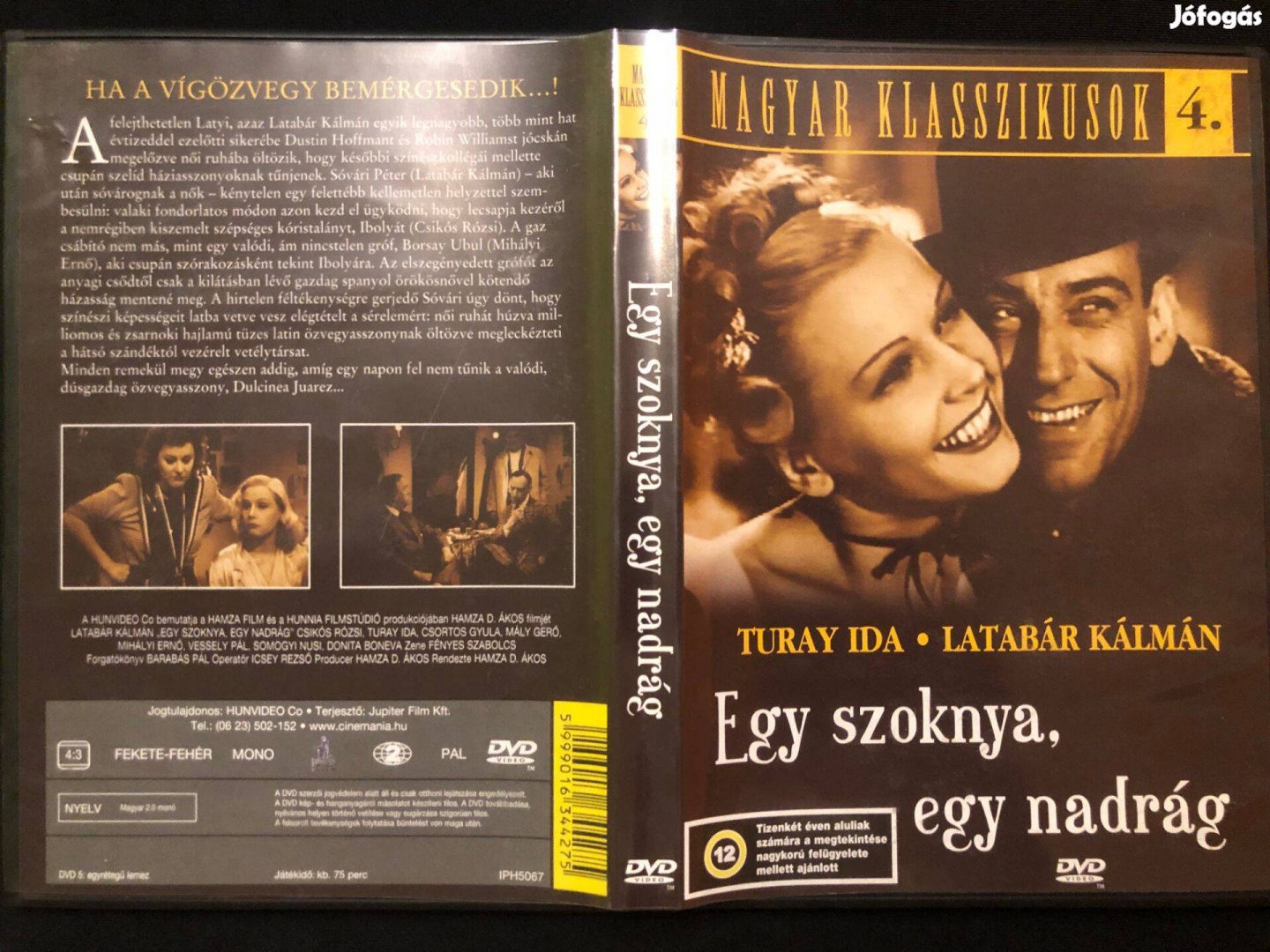Egy szoknya, egy nadrág DVD - Magyar klasszikusok 4. (karcmentes)