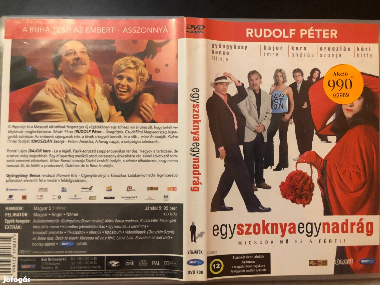 Egy szoknya, egy nadrág (karcmentes, Rudolf Péter) DVD