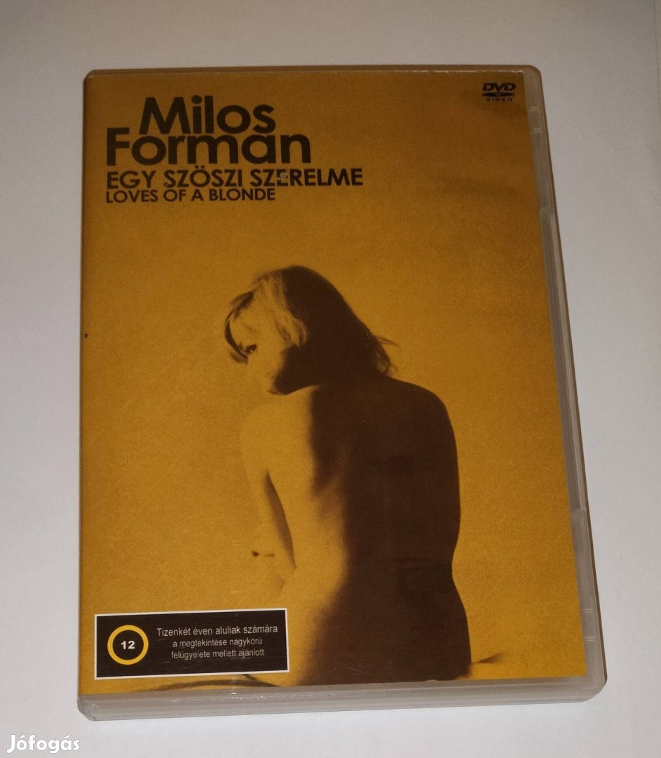 Egy szöszi szerelme dvd Milos Forman RTL klub kiadás 