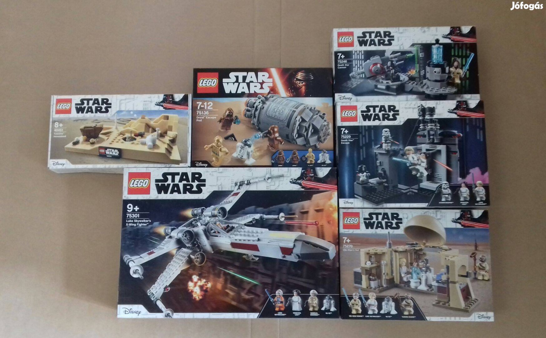 Egy új remény Star Wars LEGO 40451 75136 75229 75246 75270 75301 Foxár