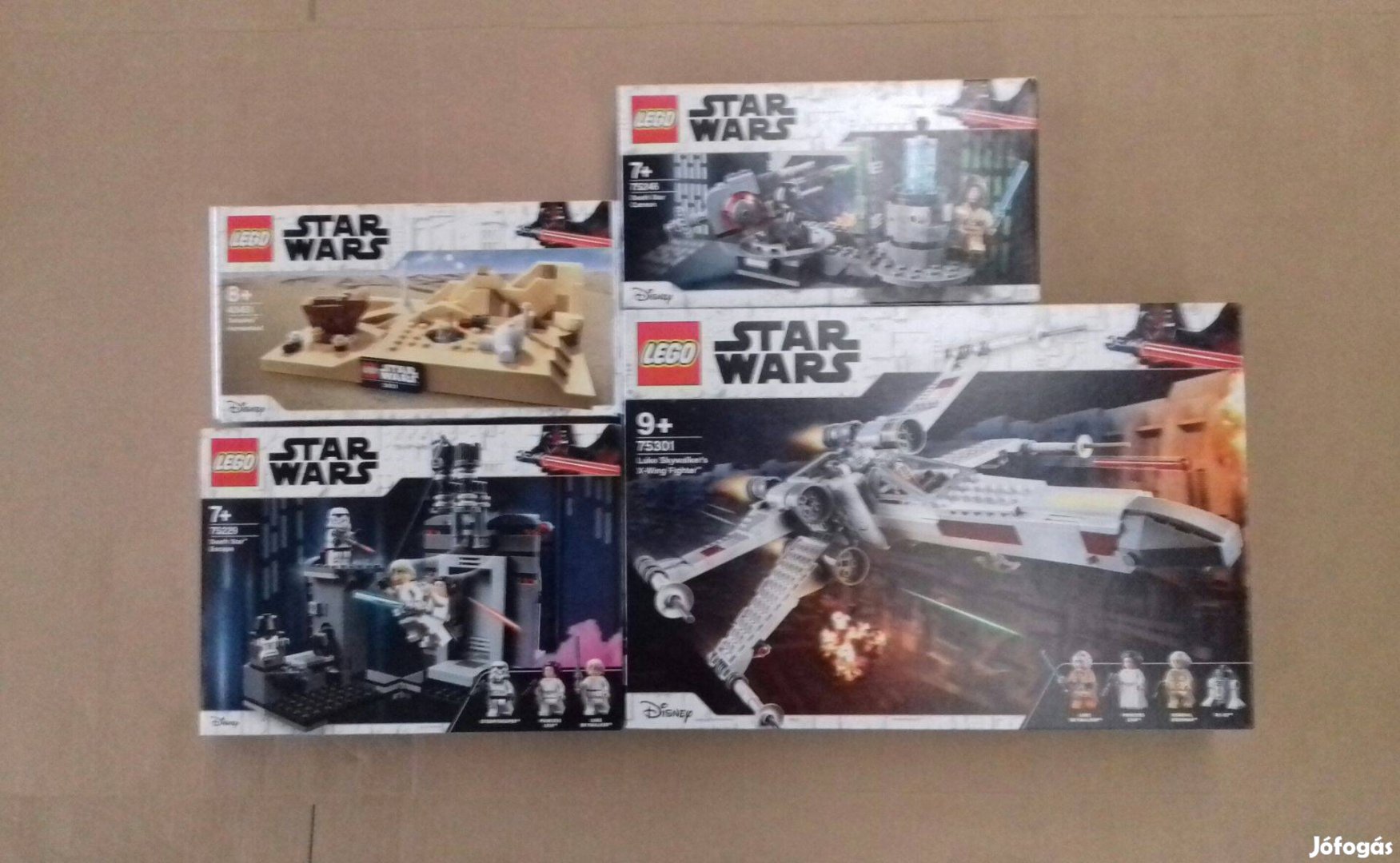 Egy új remény bontatlan Star Wars LEGO 40451 75229 75246 75301 Foxárba