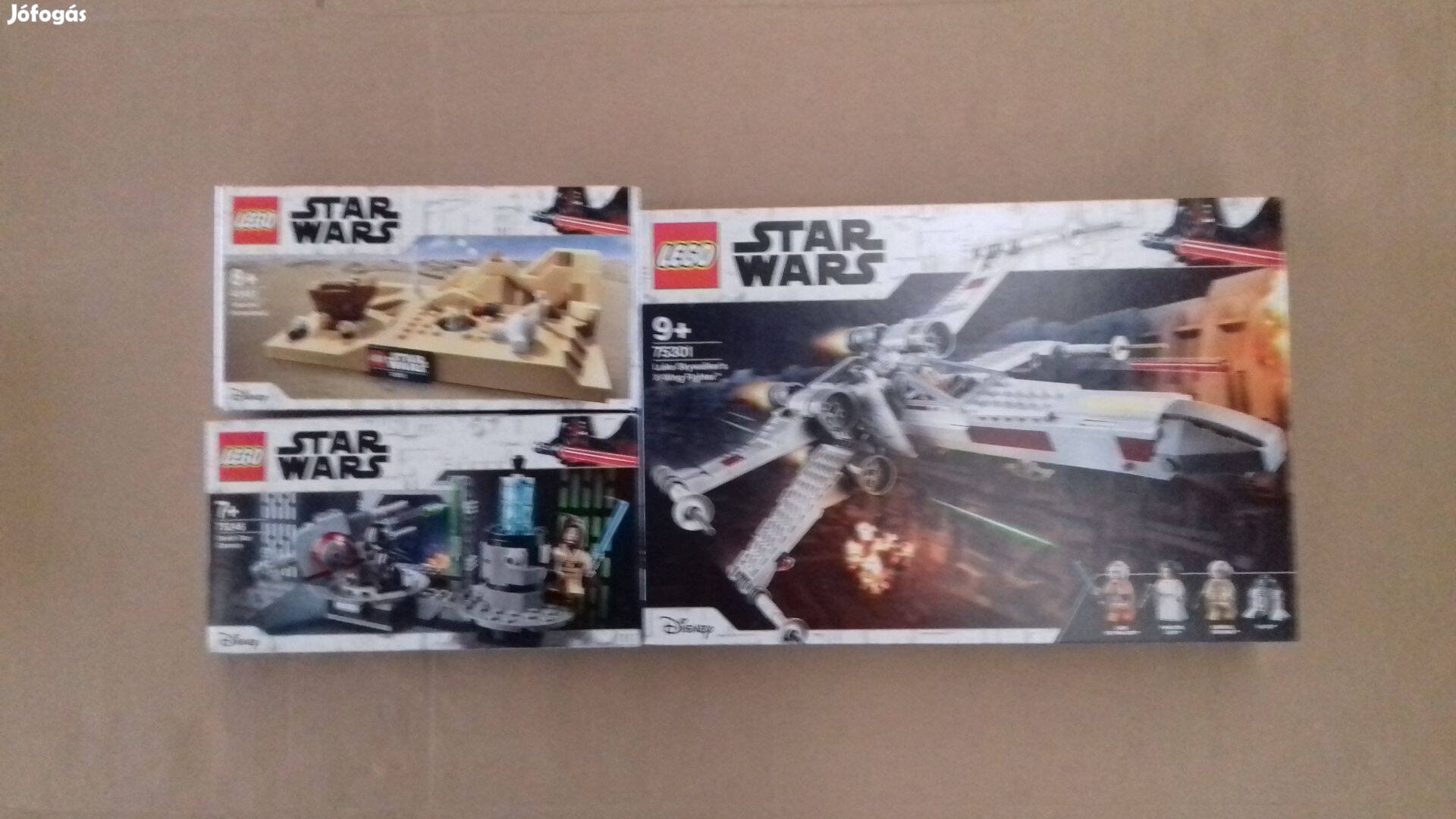 Egy új remény bontatlan Star Wars LEGO 40451 + 75246 + 75301 Fox.árban