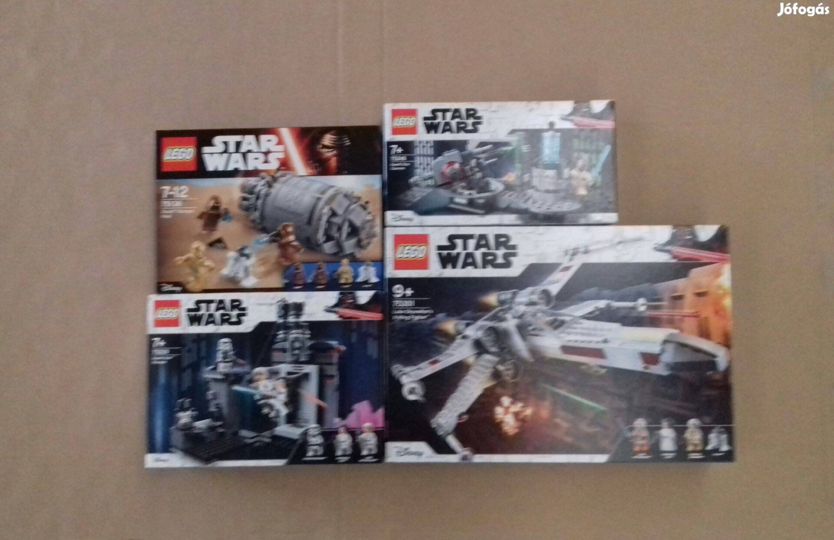 Egy új remény bontatlan Star Wars LEGO 75136 75229 75246 75301 Foxárba