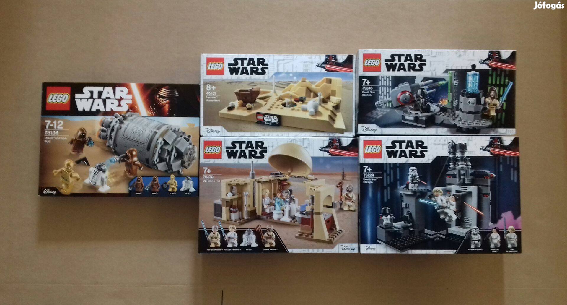 Egy új remény új Star Wars LEGO 40451 75136 75229 75246 75270 Fox.árba