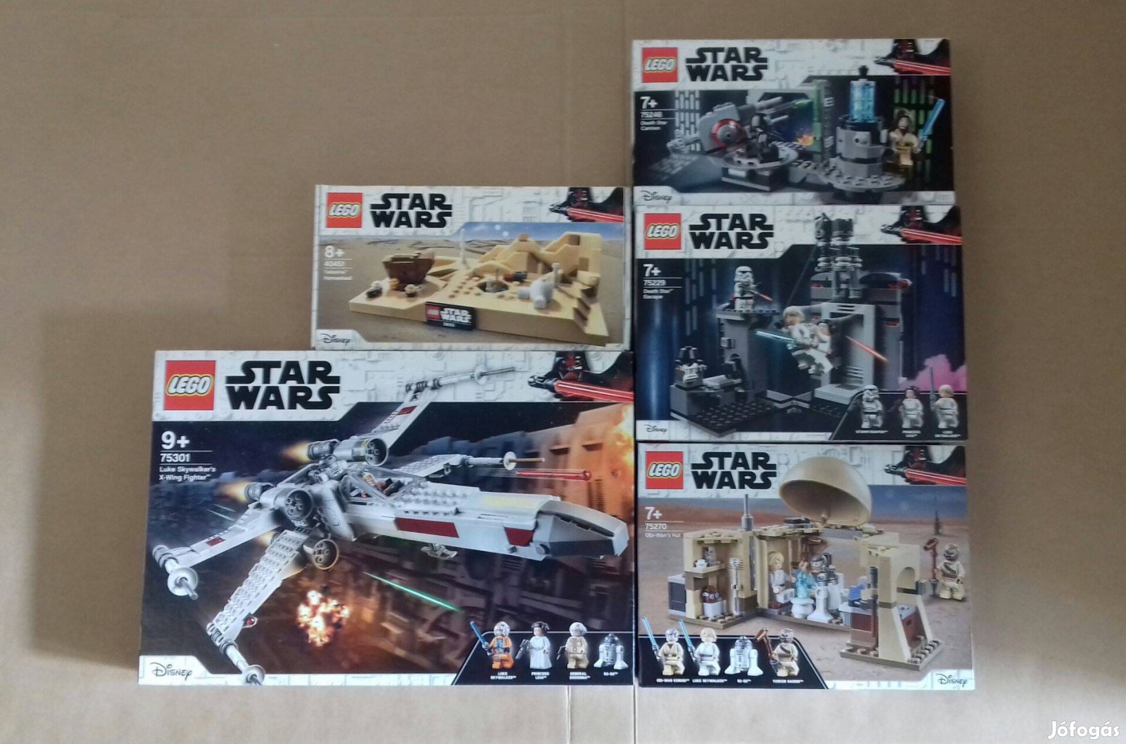 Egy új remény új Star Wars LEGO 40451 75229 75246 75270 75301 Fox.árba