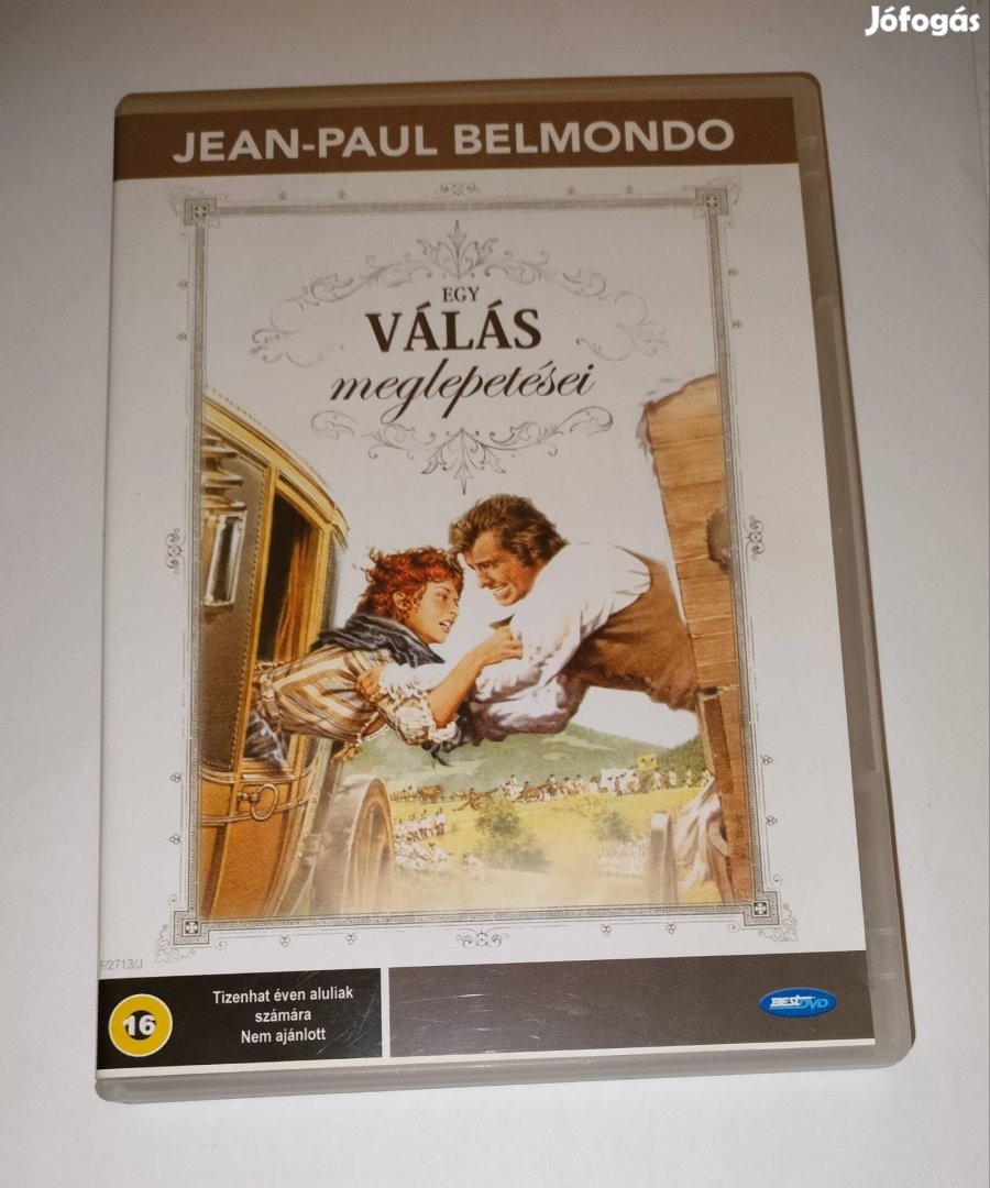 Egy válás meglepetései dvd Jean Paul Belmondo 