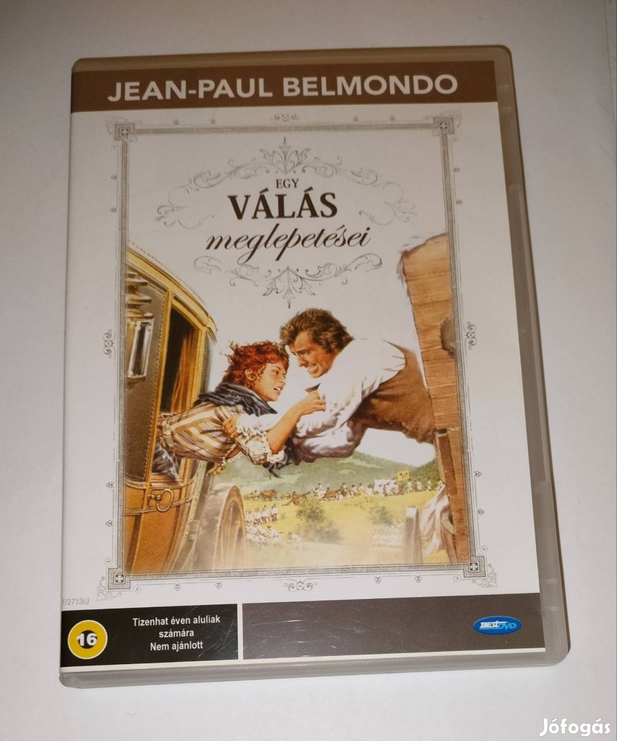 Egy válás meglepetései dvd Jean Paul Belmondo 