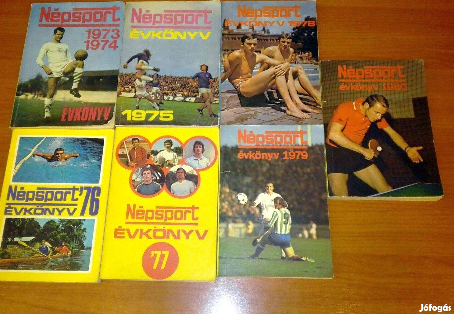 Egyben! Népsport évkönyvek 1973-1980