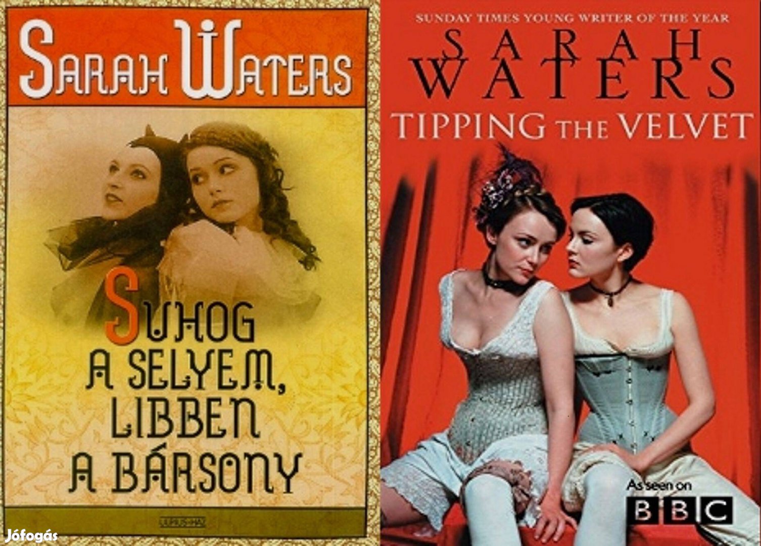 Egyben eladó Sarah Waters könyvek (angol, magyar)