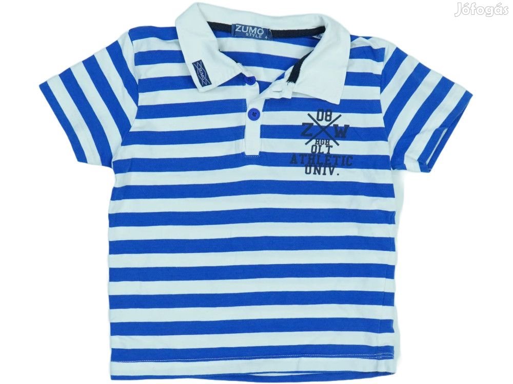 Egyéb Használt hibás Fiú Galléros póló Méret 104