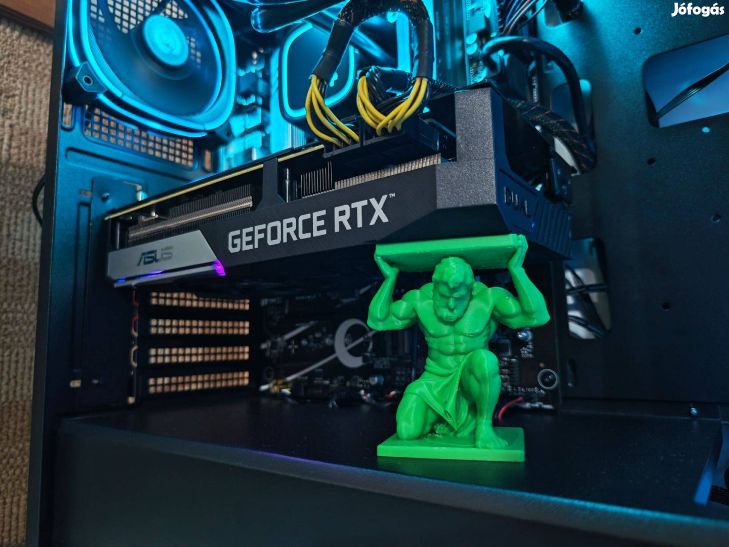 Egyedi 3D Nyomtatott GPU Tartó Videokártya Kitámasztó