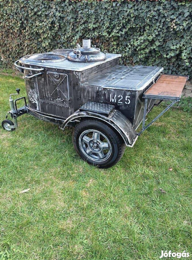 Egyedi Gulyáságyú Mozgó Konyha Minden Egyben!