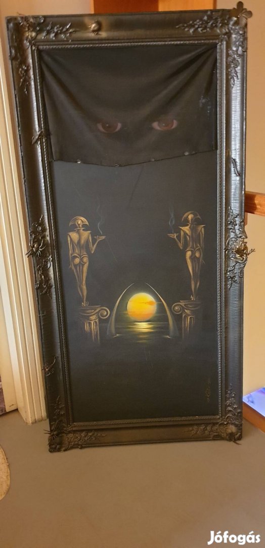 Egyedi Stílusú Extravagáns Kortárs Festmény Dóka Attila