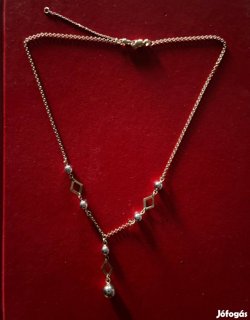 Egyedi arany nyaklánc colier 8,55 gr újszerű