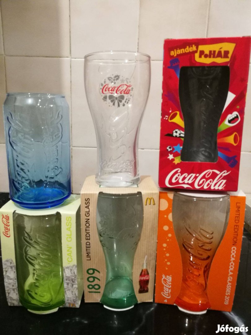 Egyedi coca cola pohár