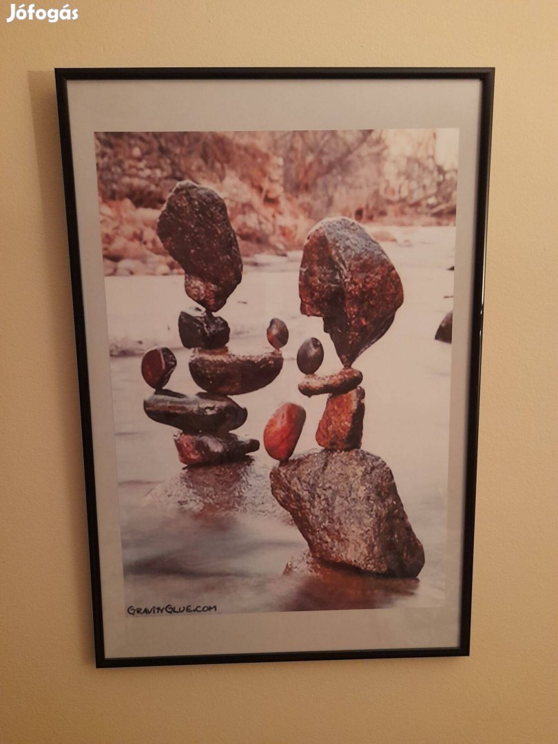 Egyedi falikép.Üvegezett keretben , 40x60 cm