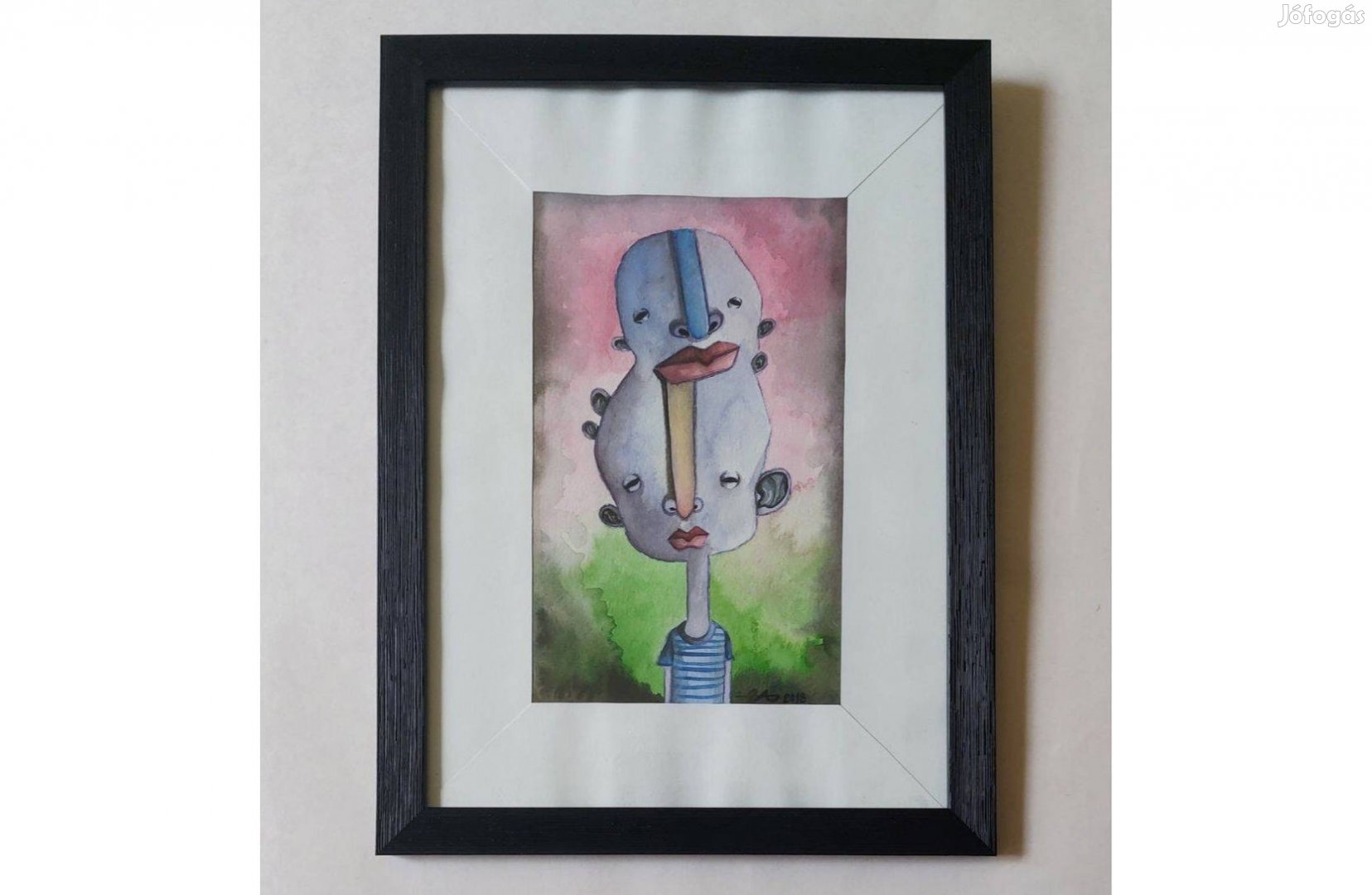 Egyedi festmény keretben