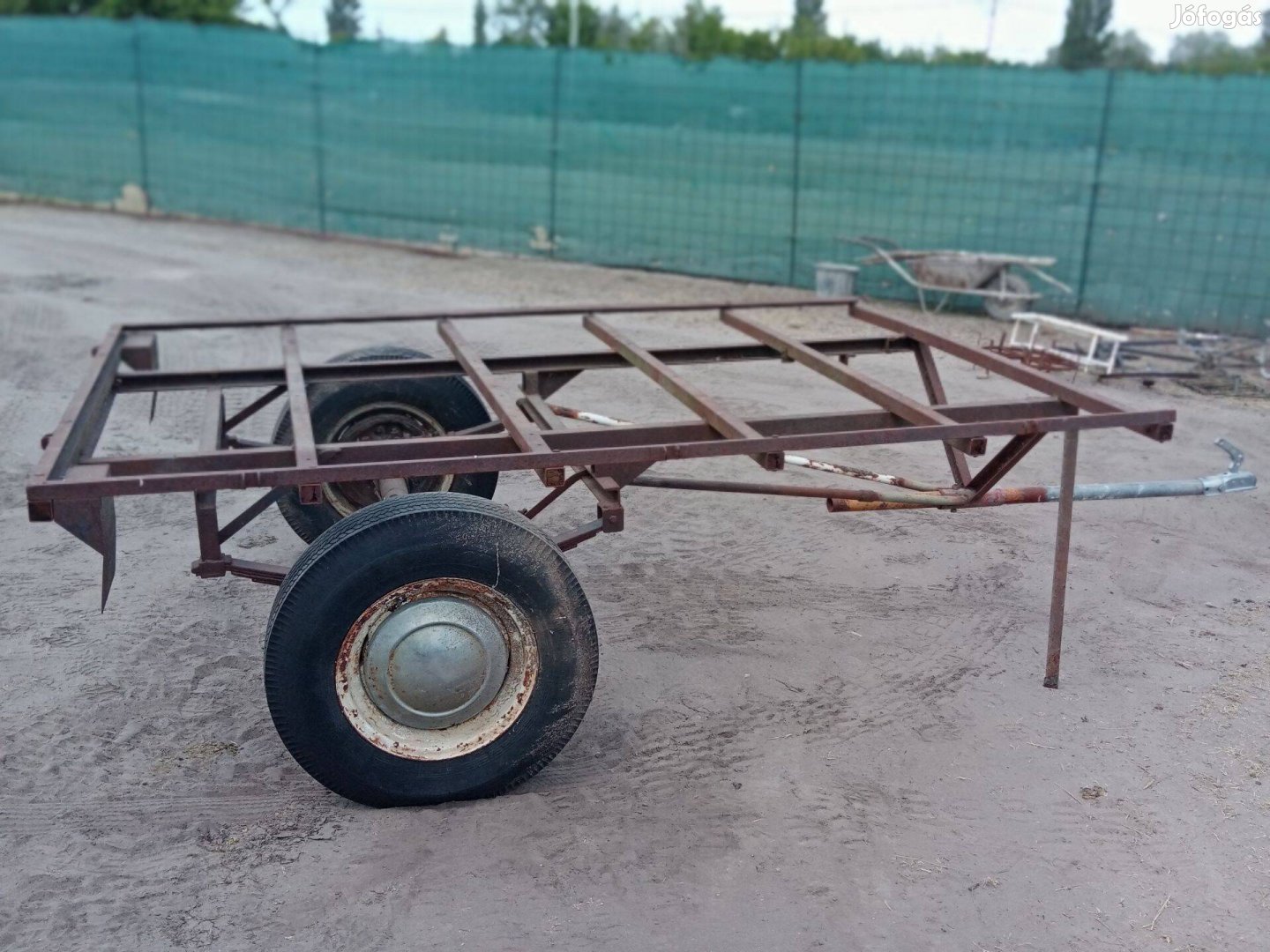 Egyedi gyártású utánfutó váz