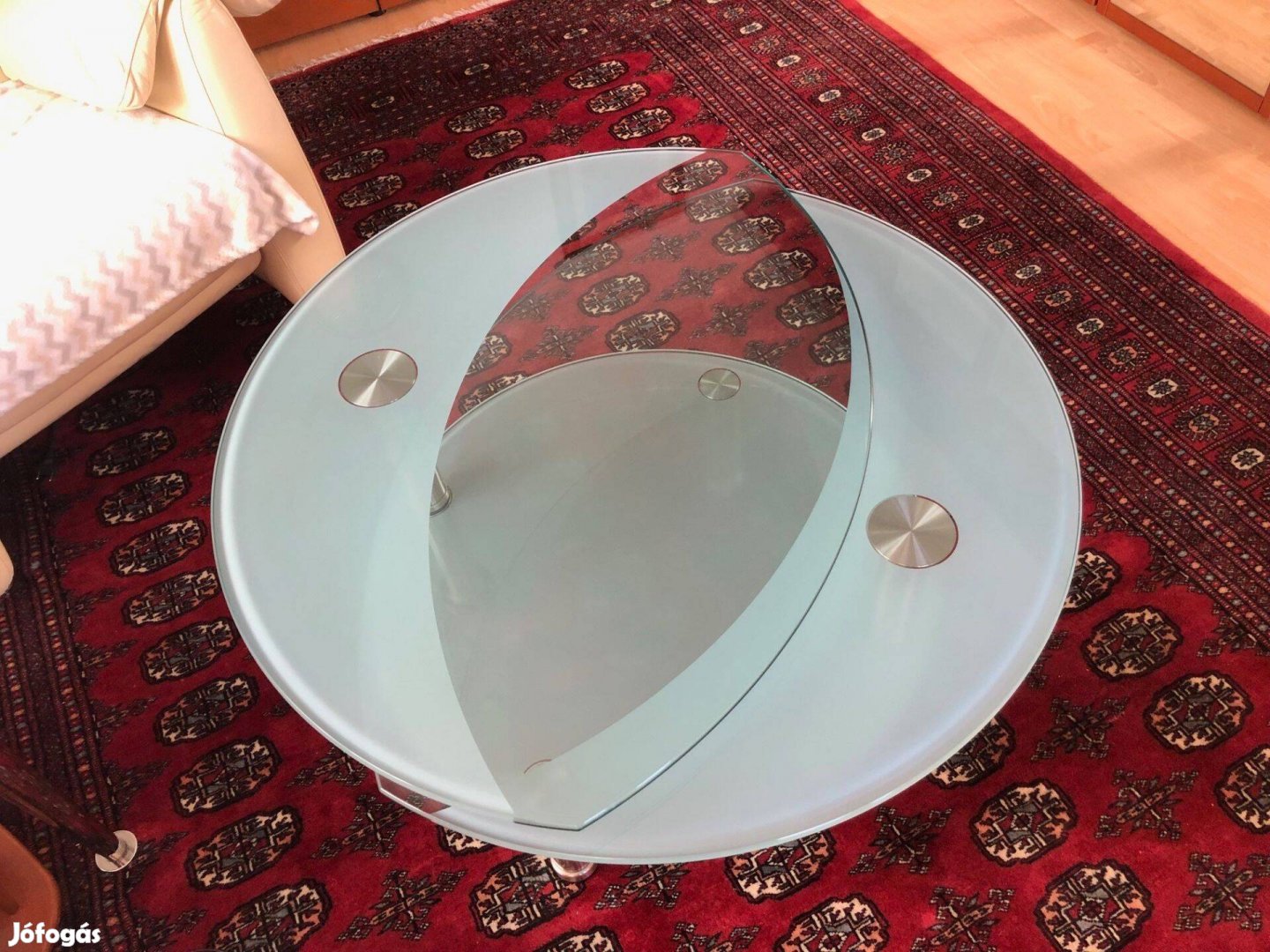 Egyedi gyártású üvegasztal eladó