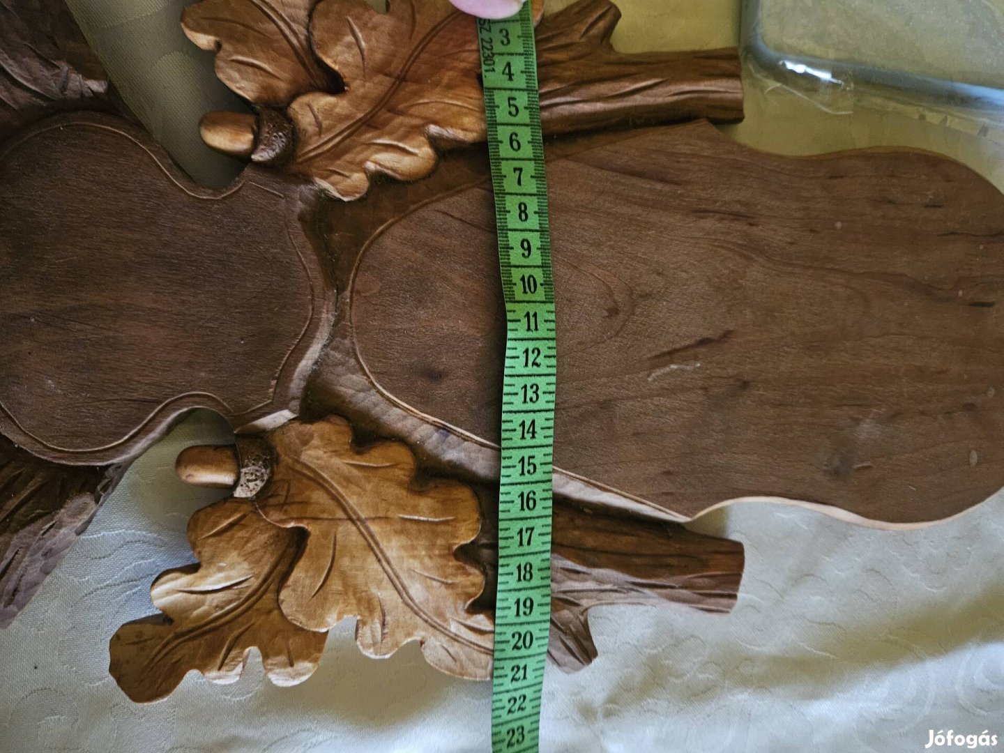 Egyedi készítésű trófeaalátét