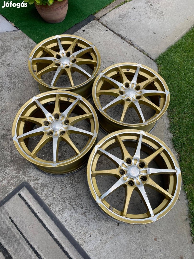 Egyedi küllemű Dotz 17" alufelnik 5x114,3 osztóra vicc áron