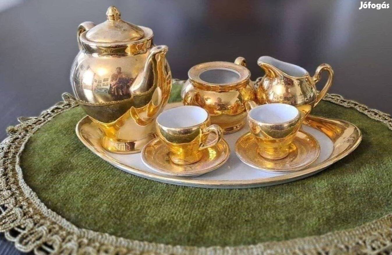Egyedi miniatűr porcelán készlet