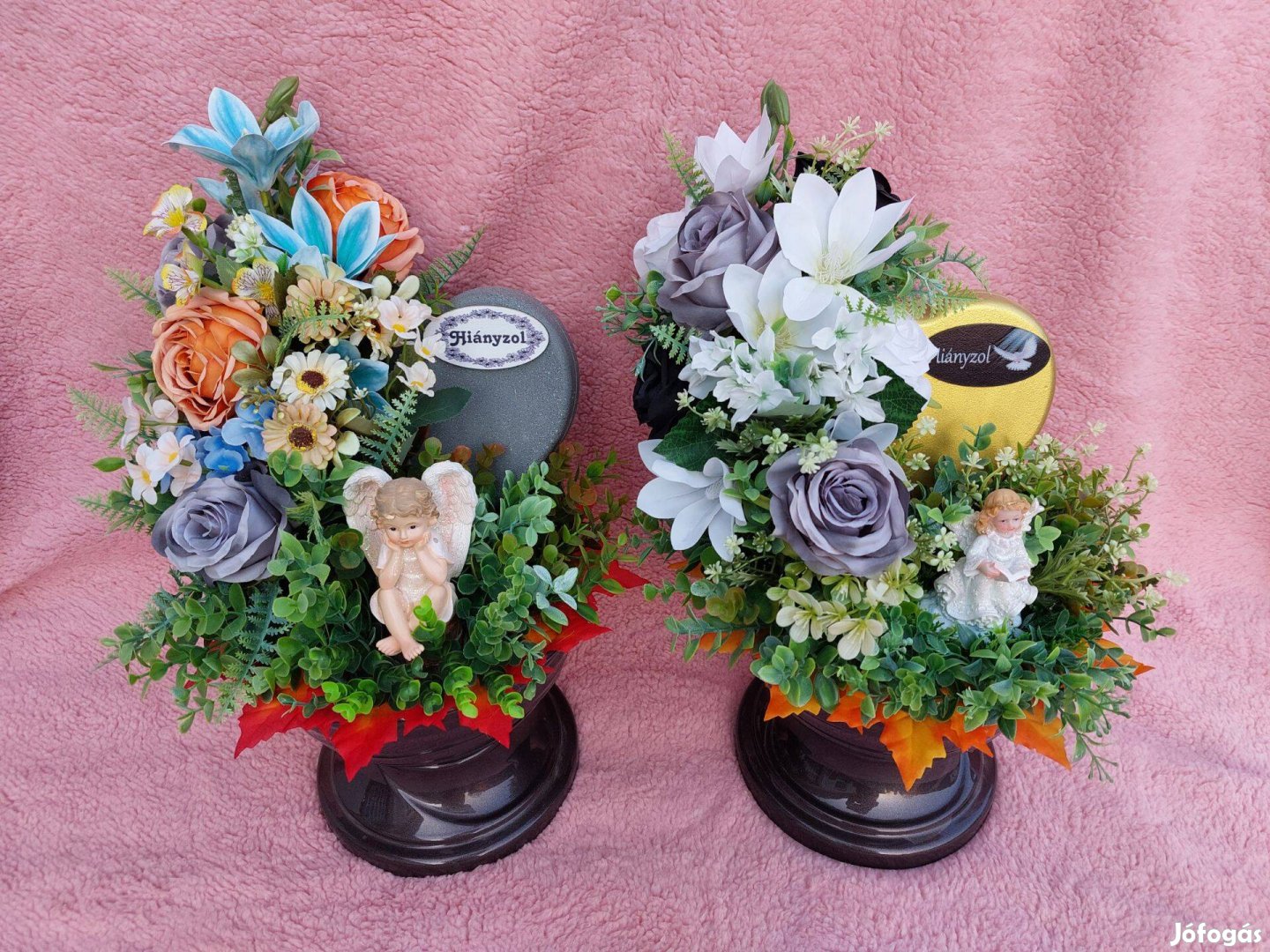 Egyedi sírdísz anyák napjára húsvétra