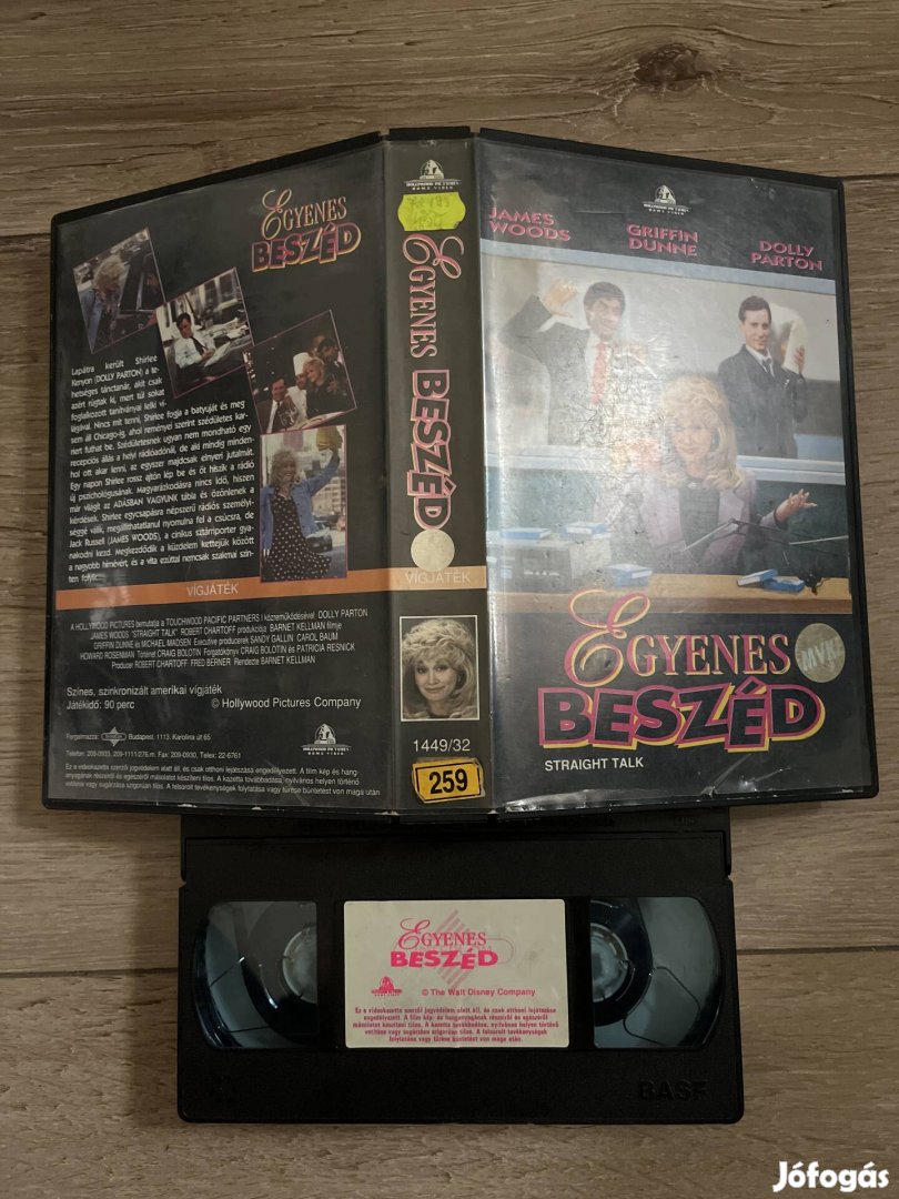 Egyenes beszéd vhs 