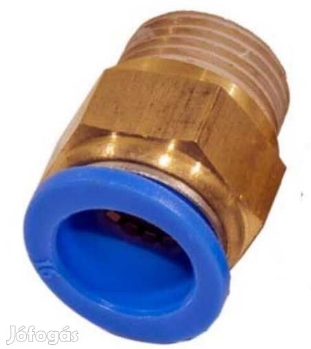 Egyenes gyorcsatlakozó1/2"-os, 12mm-es csőhöz (4440)