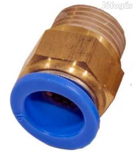 Egyenes gyorcsatlakozó1/2"-os, 12mm-es csőhöz (4440)