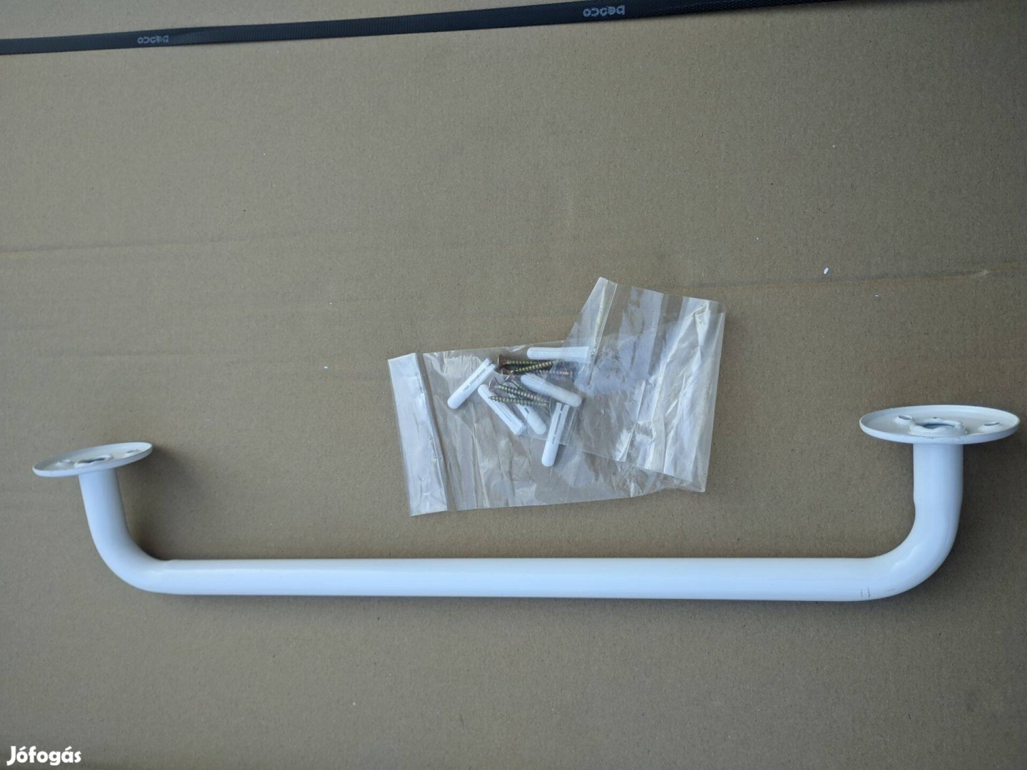 Egyenes kapaszkodó, 50 cm falra szerelhető