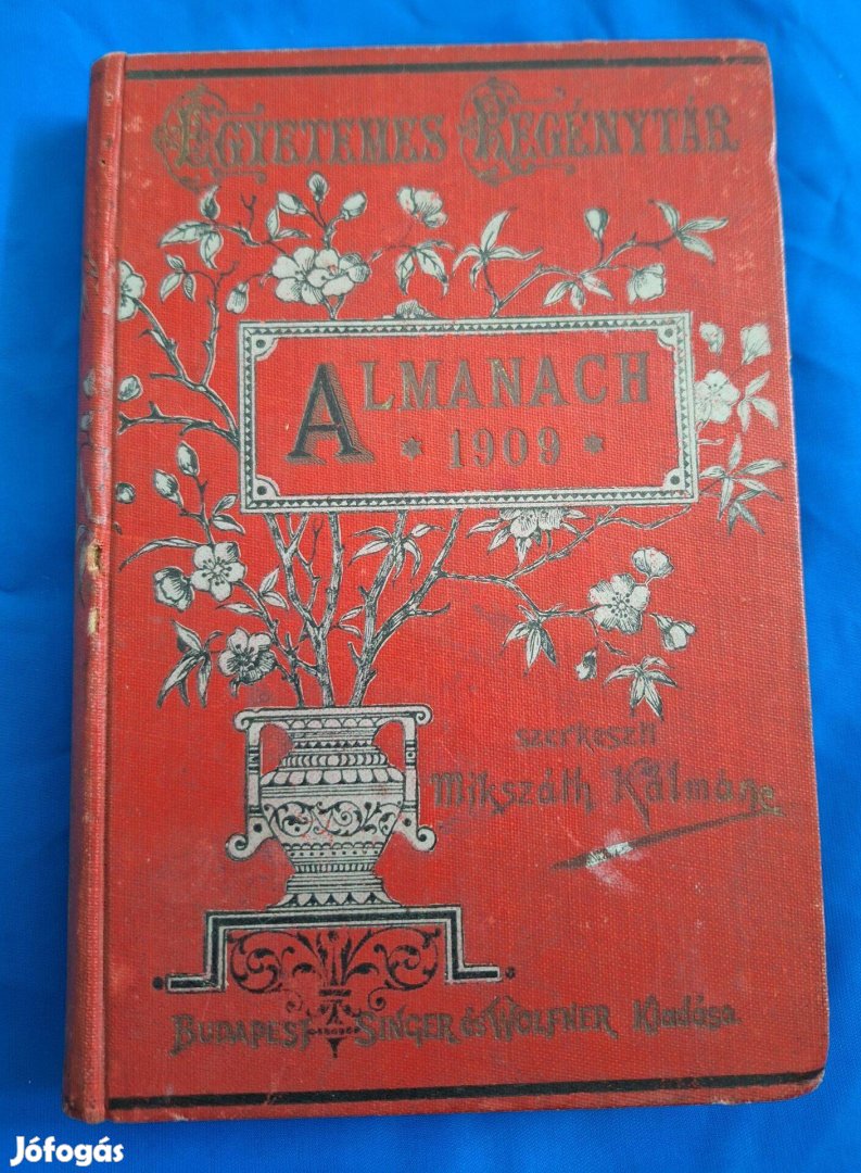 Egyetemes regénytár sorozat : Almanach 1909