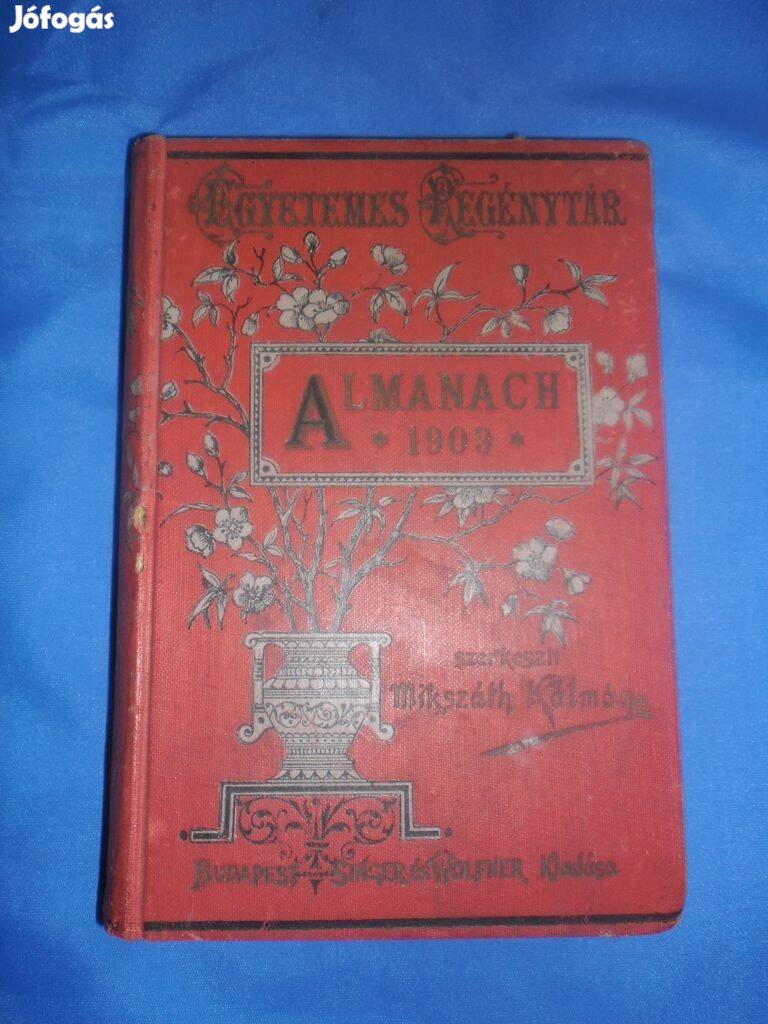 Egyetemes regénytár sorozat : Almanach 1909