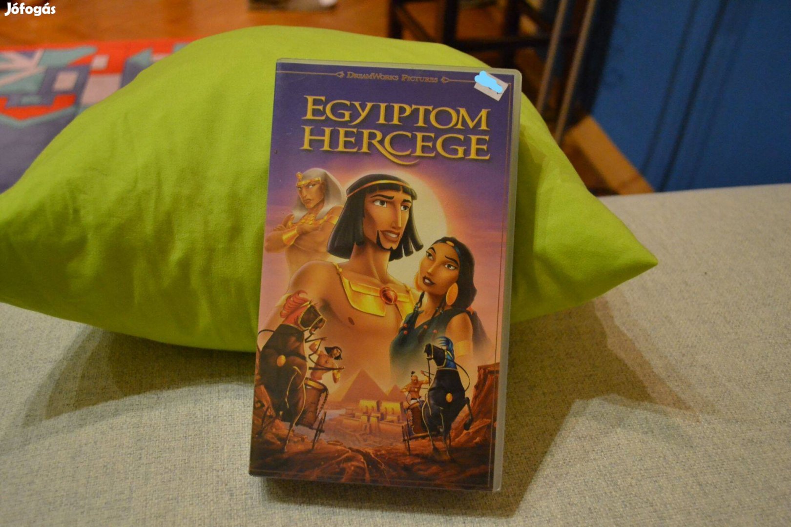 Egyiptom Hercege VHS kazetta Aladin és a csodalámpa Pocahontas 2. rajz