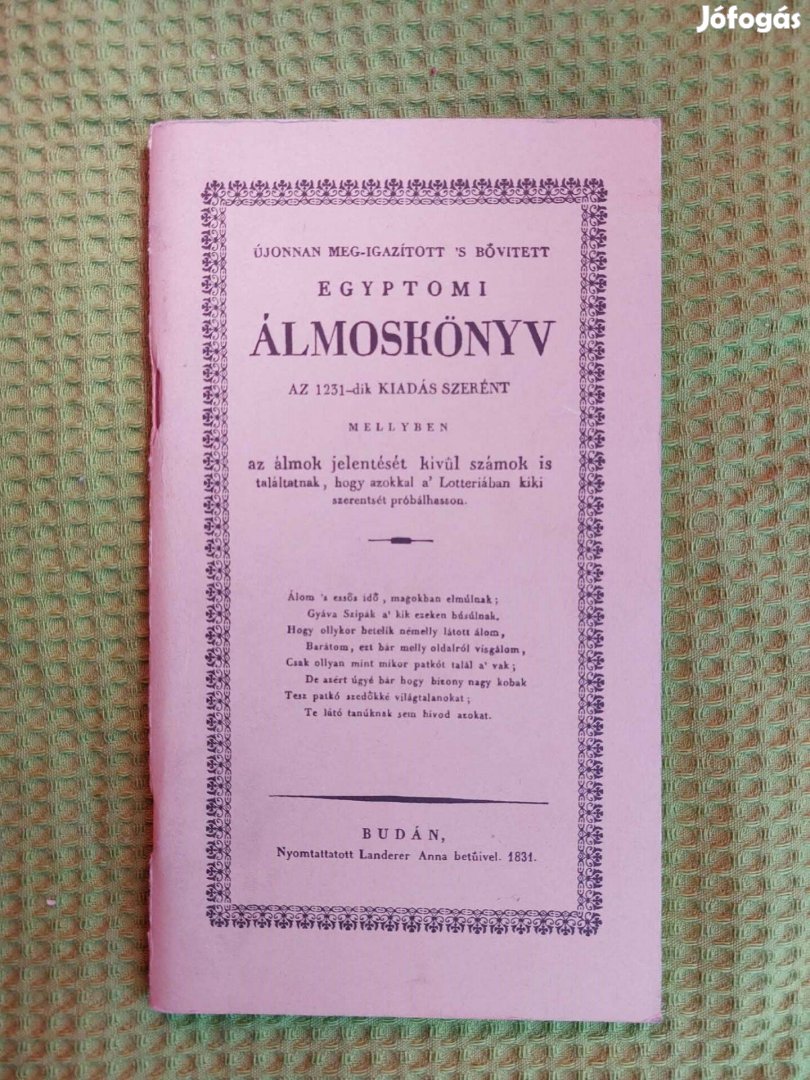 Egyiptomi álmoskönyv