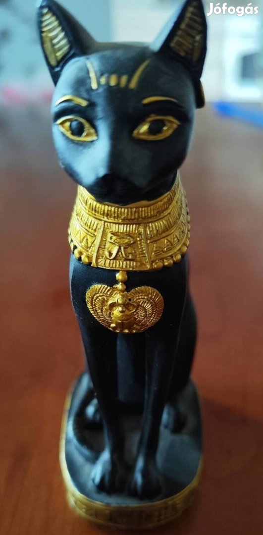 Egyiptomi bastet macska figura