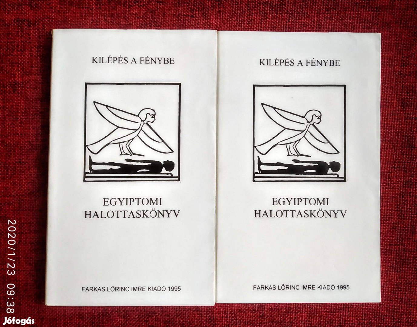 Egyiptomi halottaskönyv Hermit Kiadó Farkas Lőrinc Imre Kiadó, 2002