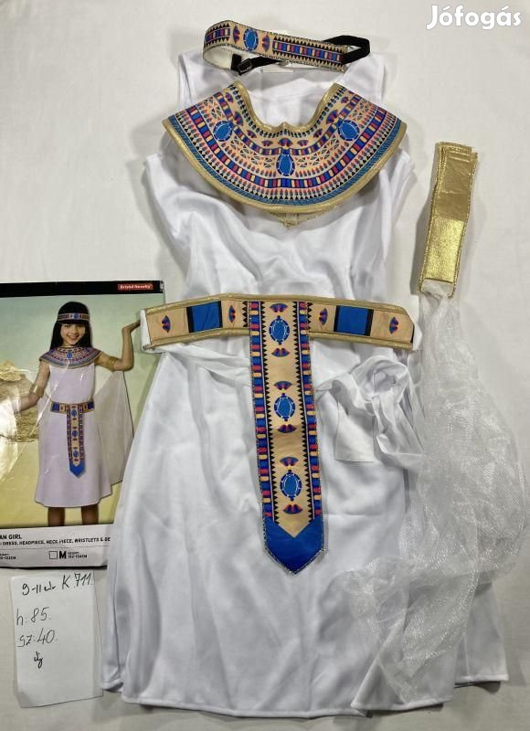 Egyiptomi jelmez, új K711
