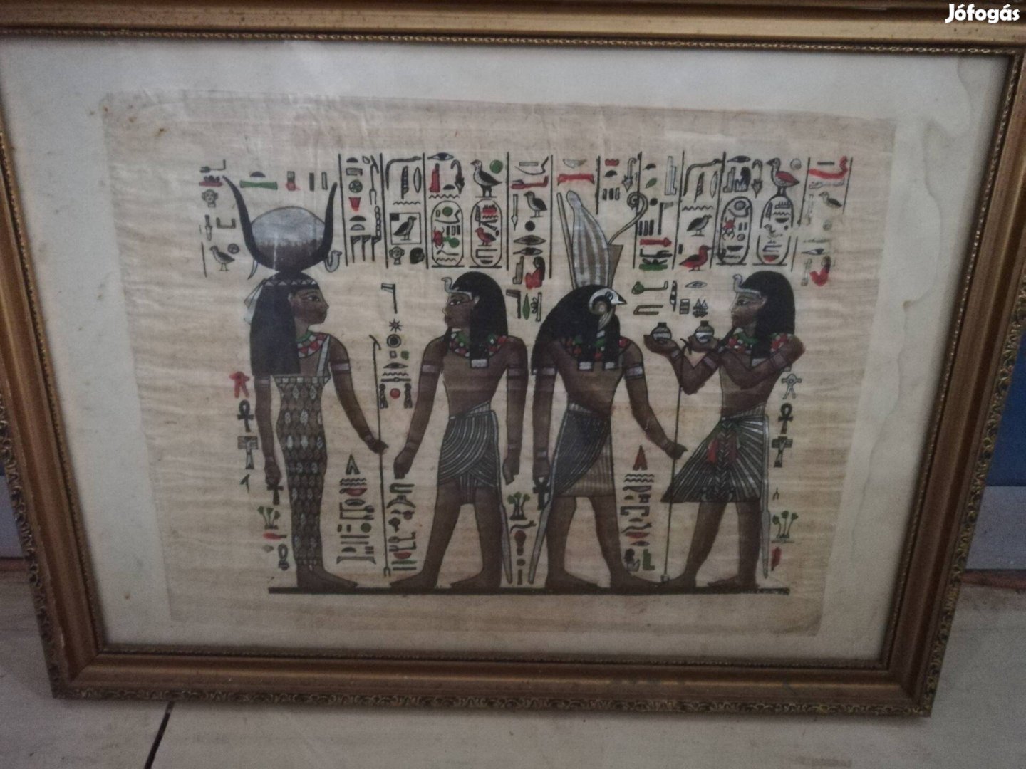 Egyiptomi papirusz kép 54x41 
