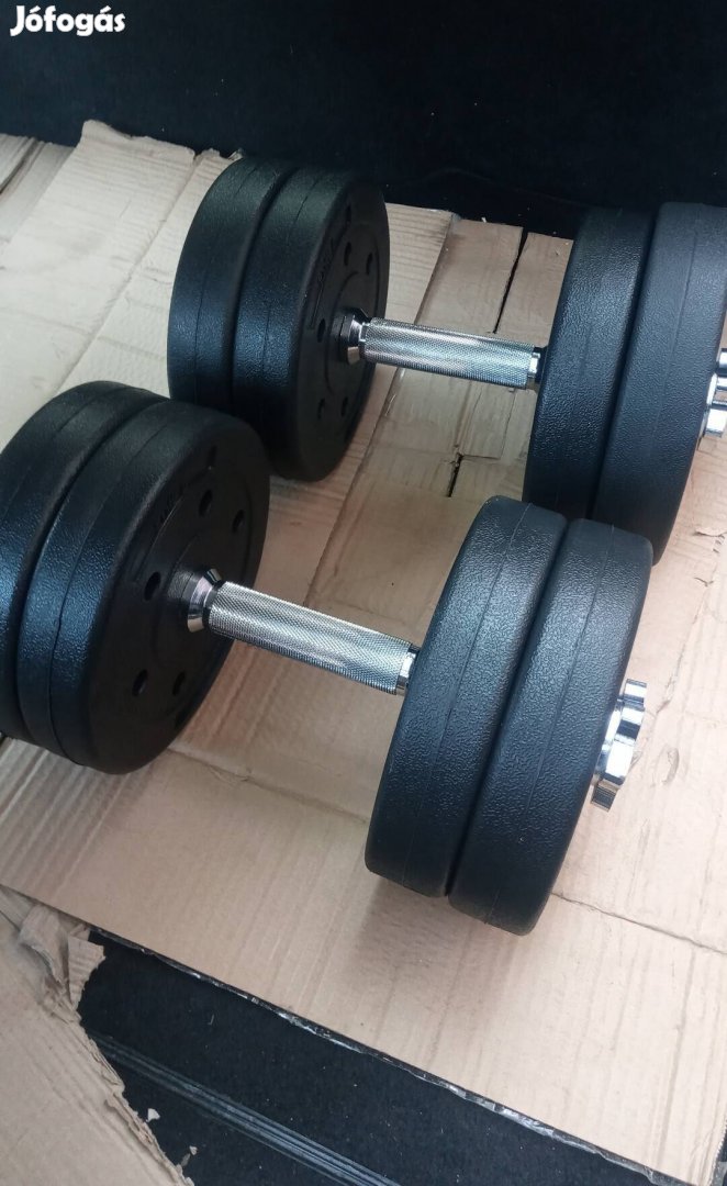 Egykezes 2db 10kg Súlyzó 