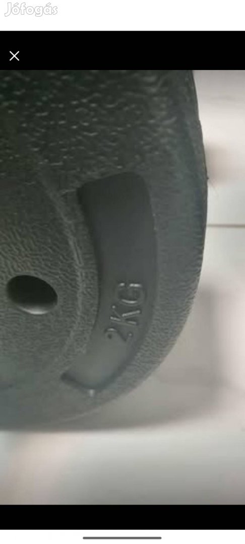 Egykezes fitness súlyzó. 8 kg.