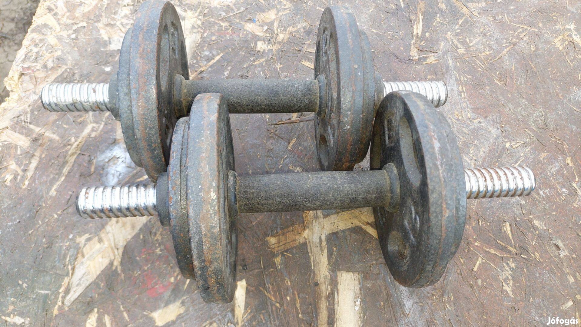 Egykezes súlyzó készlet