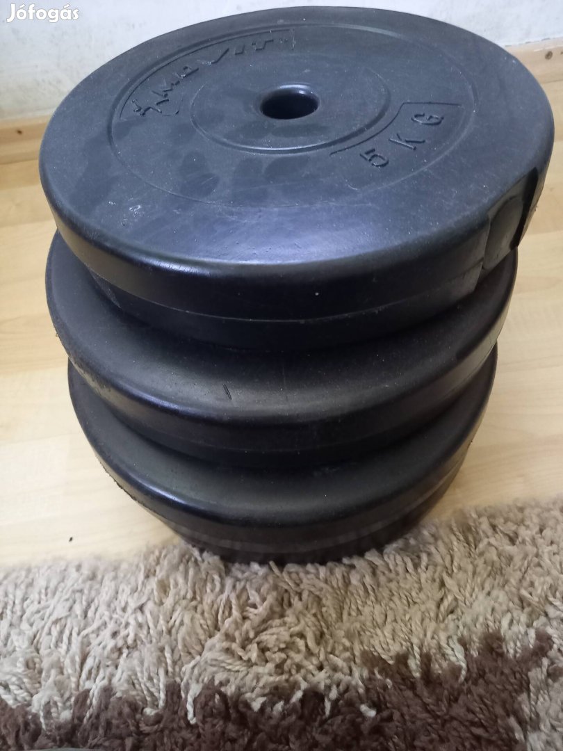 Egykezes súlyzókészlet 2x20 kg