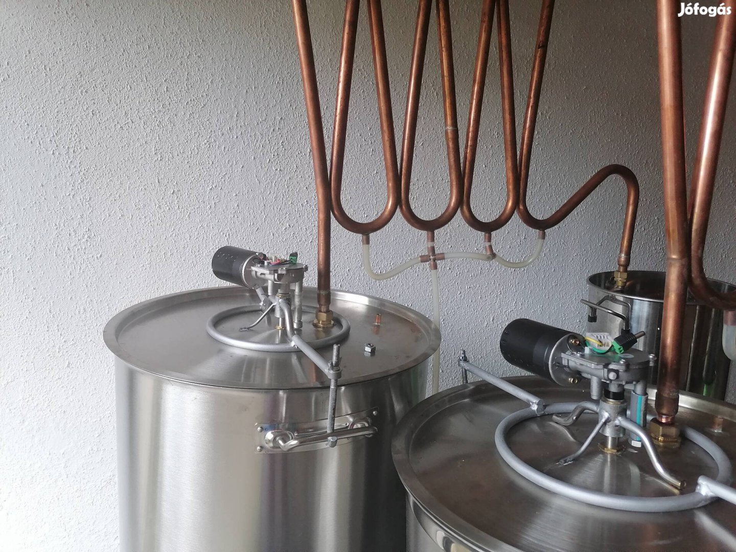 Egylépcsos pálinkafozo 98 literes