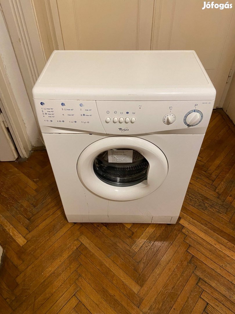 Egyszemélyes Whirlpool mosógép