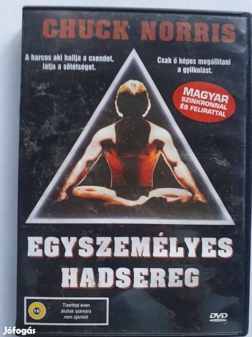 Egyszemélyes hadsereg DVD (Chuck Norris) posta 510 Ft