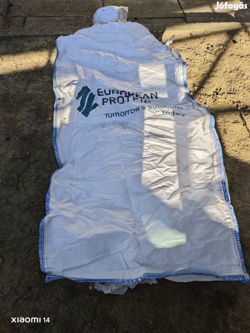 Egyszer használt Big Bag bigbag zsák eladó.