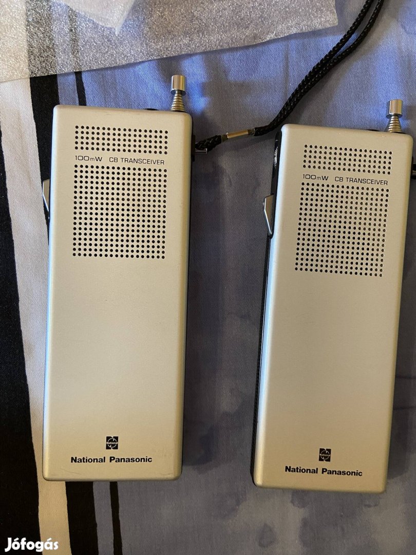 Egyszer használt Panasonic walkie talkie